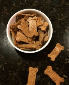 spent grain dog biscuits